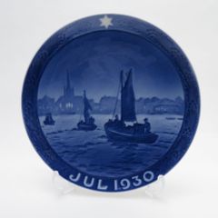 ROYAL COPENHAGENイヤープレート1909年/明治42年 20cm - メルカリ