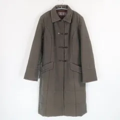 KL LAGERFELD カールラガーフェルド コート 38 ナイロン他 ブラウン ロング丈 光沢 ジャケット レディース AU2696B1 のサムネイル
