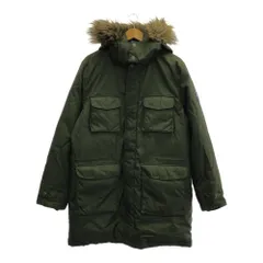 美品 Brooks Brothers ブルックスブラザーズ フーデッドダウンコート L ナイロン ダウンジャケット メンズ AN1335B20 