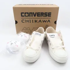 未使用 CONVERSE コンバース ALL STAR MC OX/CHIIKAWA オールスター ちいかわ スニーカー USA4 23cm 1SE427 CHIIKAWA レディース AY6103 