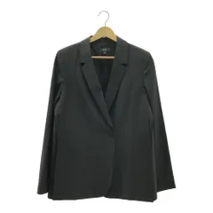美品 Theory セオリー 01-1304105-050-702 テーラードジャケット 2 ウール ポリウレタン レディース AN1286A41 