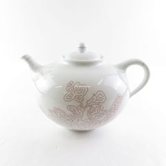 日本陶器会社 Noritake 南天 ポット 白磁南天 ヴィンテージ 昭和レトロ