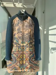 オイルリリー ハーフコート 66サイズ