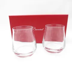 美品 Baccarat バカラ シャトーバカラ ワインタンブラー 2客 クリスタル ペア スモール S グラス H9 SU11921U2 