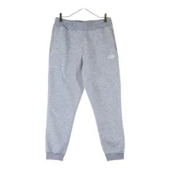 THE NORTH FACE (ザノースフェイス) HEATHER SWEAT PANT 1Pロゴ ヘザースウェットジョガーパンツ グレー NB82333