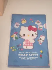 375 サンリオ ハローキティ 50周年 ミニ クリア ファイル