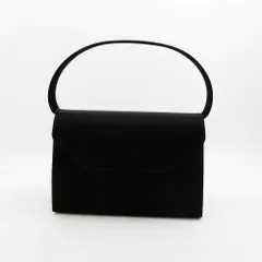 美品 PETITSOIR プチソワール ハンドバッグ ブラックフォーマル レディース AM6771