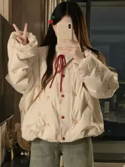 中綿ジャケット レディース ダウンジャケット 中綿コート アウター 冬 防風 軽量 シンプル 可愛い 通勤 通学 秋冬 中厚