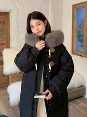 ロングコート レディース 冬 中綿 コート アウター ベンチコート フード付き カジュアル シンプル ロング丈 中綿入り 厚手 あったか 秋冬 