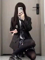 日本風ゆったりカーディガンパーカー - 軽量セーターコート×ストレッチ秋生地×ボタンフロント｜リラックスフィットで日常～フォーマル外