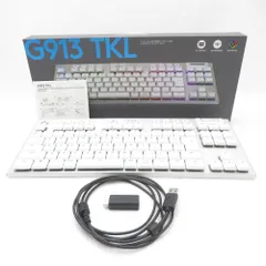 美品 logicool G ロジクール G G913 TKL テンキーレスワイヤレスメカニカル ゲーミングキーボード 茶軸 GLタクタイル 日本語配列 PC周辺機器 HU1592 