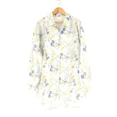 savoir タナローン リバティ 油彩アルプス草原【Heidi】ロングシャツ 