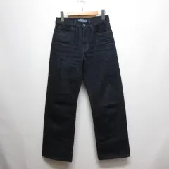 ユニクロ UNIQLO × JWアンダーソン 25SS 美品 ストレート ジーンズ 23 インディゴ デニム パンツ ジッパーフライ