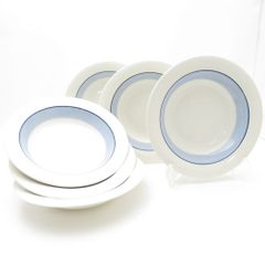 Pyrex vintage US NAVYブルーライン 小皿2皿3ボウル4セット - メルカリ
