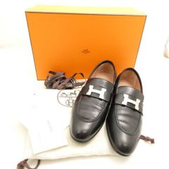 新品✨HERMES エルメス コンスタンス ローファー Hロゴ ゴールド金具 
