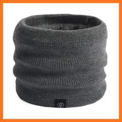 【新品】 [KELEVO] ネックウォーマー メンズ ネックガード 冬用 極めた暖かさ 防寒 防風 ボア 柔らかい ふわふわ裏起毛 首巻き マフラー もこもこ 軽量 無地 スヌード スポーツ 通勤 通学 自転車 バイク アウトドア スキー スノボー (ダー