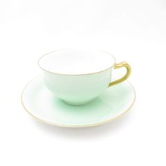 大倉陶園 メイグリーン ティー カップ&ソーサー - メルカリ