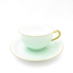 大倉陶園 メイグリーン ティー カップ&ソーサー - メルカリ