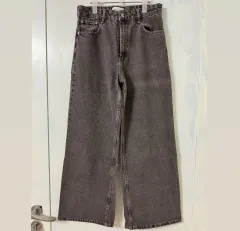 ZARA ブラウン デニムパンツ 36