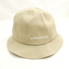 1PIU1UGUALE3 GOLF バケットハット ベージュ - メルカリ
