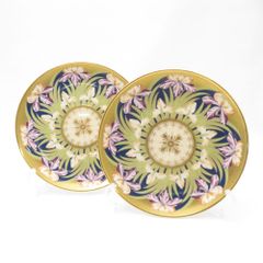 希少品 ノリタケ 花金彩百合 21㎝ プレート - メルカリ