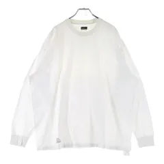 FreshService (フレッシュサービス) ロゴプリントL/S Tシャツ クルーネック長袖Tシャツ ホワイト