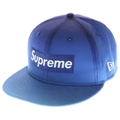 SUPREME (シュプリーム) 23SS × NEW ERA GRADIENT BOX LOGO ×ニューエラ グラディエント ボックス ロゴ ベースボールキャップ 帽子 ブルー