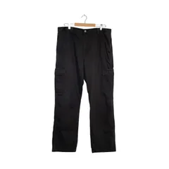 【Wrangler】フリースパンツ｜メンズXLサイズ相当｜ブラック｜裏フリース仕様｜防寒パンツ｜コットン100％｜ベーシックシルエット｜古着のサムネイル