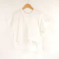 H BEAUTY&YOUTH エイチ ビューティー＆ユース クリアコットンショートプルオーバー カットソー コットン100% 半袖 Tシャツ トップス 23SS レディース AU3532A65 