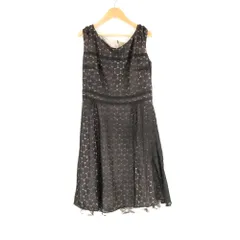 TOCCA トッカ リバーシブルワンピース 6 ポリエステル100％ ノースリーブ ひざ丈 花柄 レディース AO3171A35 