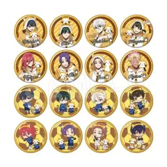 【新品】バッジ・ビンズ 【ボックス】ブルーロック×ラスカル トレーディンググリッター缶バッジ