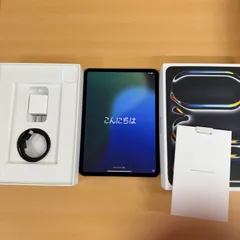 ◎【バッテリー100%】Apple iPad Pro 11インチ M4 Wi-Fi 256GB 第5世代 MVV83J/A
