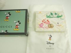 グッチ&ディズニーコラボ！ドナルドダックの二つ折り財布 GUCCI Disney