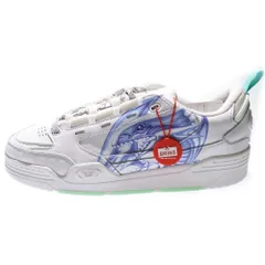 adidas (アディダス) ×遊☆戯☆王 ADI2000 YU-GI-OH ブルーアイズ ホワイトドラゴン ローカットスニーカー ホワイト US9.5/27.5cm H06426