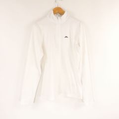 J.LINDEBERG ジェイリンドバーグ 072-38310 ハーフジップトップス M ポリエステル他 GOLF ゴルフ 長袖 レディース AY6854A84