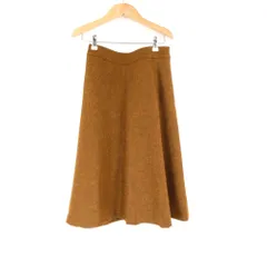 美品 MACKINTOSH PHILOSOPHY マッキントッシュフィロソフィー Quality british cloth スカート 34 ウール100％ ロング丈 レディース AM7139A3 