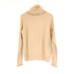 美品 kate spade ケイトスペード タートルネックニット XS シルク他 長袖 レディース AY7174A77 
