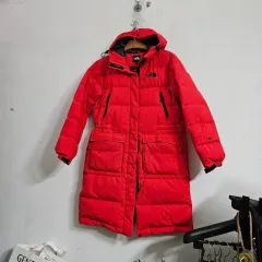 THE NORTH FACE ザノースフェイス 700 ダウンジャケット ロング丈 レッド