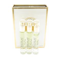 NICOLAÏ 香水 3本セット 15ml - メルカリ