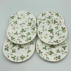 【24時間以内発送･美品✨️】WEDGWOOD ウェッジウッド ワイルドストロベリー プレート 15.5cm