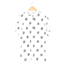 美品 Jack Bunny!! ジャックバニー コカ・コーラ 262-1160531 ポロシャツ 5 ポリエステル100％ ゴルフウェア スポーツ 半袖 メンズ AY7504A90 