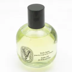 美品 diptyque ディプティック サテンオイル ボディ ヘア用オイル 100ml 残量多 BD3665L