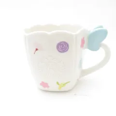 美品 STARBUCKS スターバックス SAKURA2021 スプリングアイコン マグカップ 陶器 355ml スタバ コップ 桜 さくら SC9517E2 