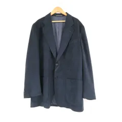 美品 LANVIN ランバン CLASSIQUE クラシック テーラードジャケット 50 (おおよそL想定) ポリエステル100％ 古着 アウター 総裏 2ボタン メンズ AY7472A81 