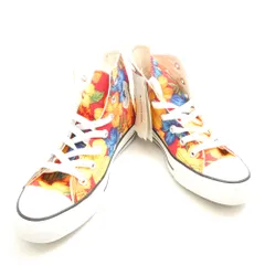 未使用 CONVERSE コンバース ALLSTAR オールスター リゾフラ ハイ (1CJ307) ハイカットスニーカー 23cm ハイビスカス 総柄 2014年 レディース AY7359 