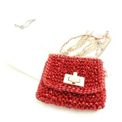 美品 ANTEPRIMA アンテプリマ ルッケット ミニアトゥーラ ワイヤーバッグ ミニ ハンド ショルダー レディース AO3510 