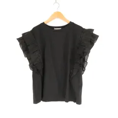 未使用 URBAN RESEARCH SonnyLabel アーバンリサーチ サニーレーベル LAA5-210803 フリルフレンチスリーブ プルオーバー Free コットン100% レディース AU3606A13 