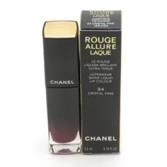 未使用 CHANEL シャネル ルージュ アリュール ラック 口紅 94 クリスタル ピンク リップカラー BM11437O