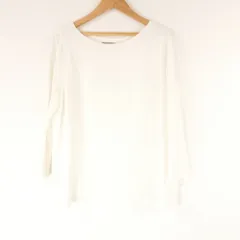 美品 theory luxe セオリー 9908216 Peal Twill Elida レイヤードブラウス 38 S相当 トリアセテート他 長袖 トップス レディース AO3116A24 