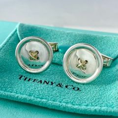 ティファニー 14号 チタン コンビ インターロッキング リング TM2fe